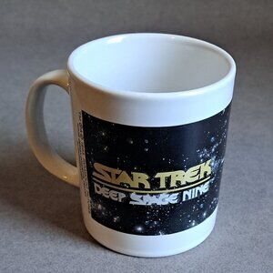 VINTAGE Star Trek: Deep Space Nine USED Coffee Mug (Sci-fi, 1993) PM